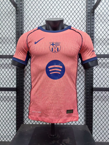2025-26 BAR pink player version (The player version is more slim fit, it is recommended to buy one size larger)