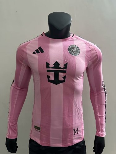2025-26 Miami home long sleeve player version jersey
