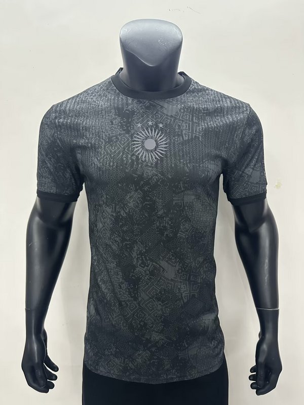 2025-26 Argentina Black and Gray Special Player version(The player version is more slim fit, it is recommended to buy one size larger)