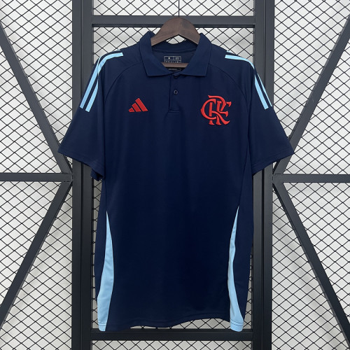 flamengo 2025 blue polo shirt