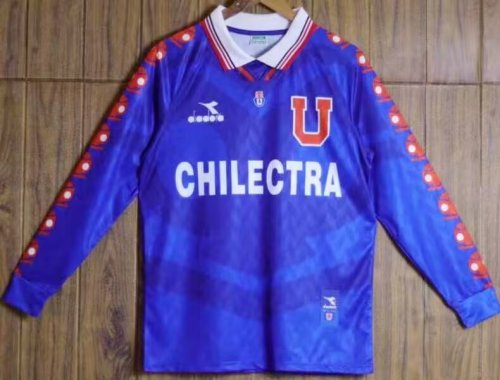 UNIVERSIDAD CHILE 1996 blue home long sleeve