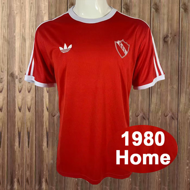 1980 Independiente home retro jersey