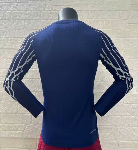2024-25 paris saint germain fourth away long sleeve player version jersey