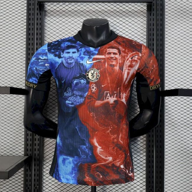 2025-26 Manchester United Ronaldo Chelsea messi special player version (The player version is more slim fit, it is recommended to buy one size larger)