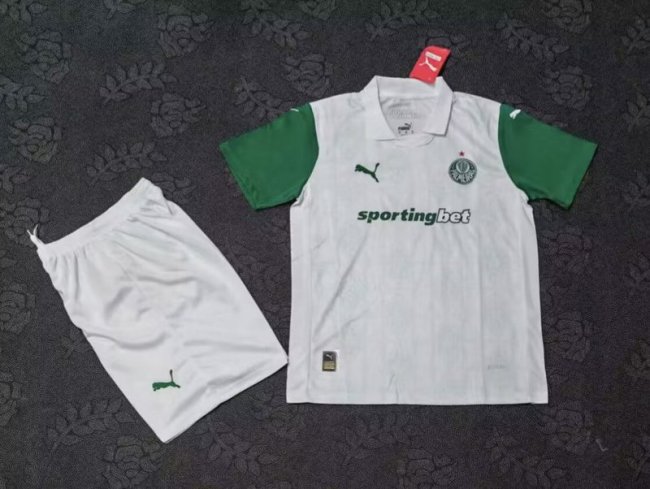 2025-26 Palmeiras away kids kit
