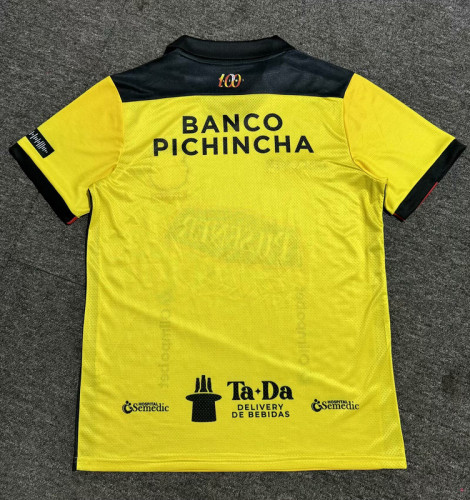 Barcelona 100TH yellow retro jersey
