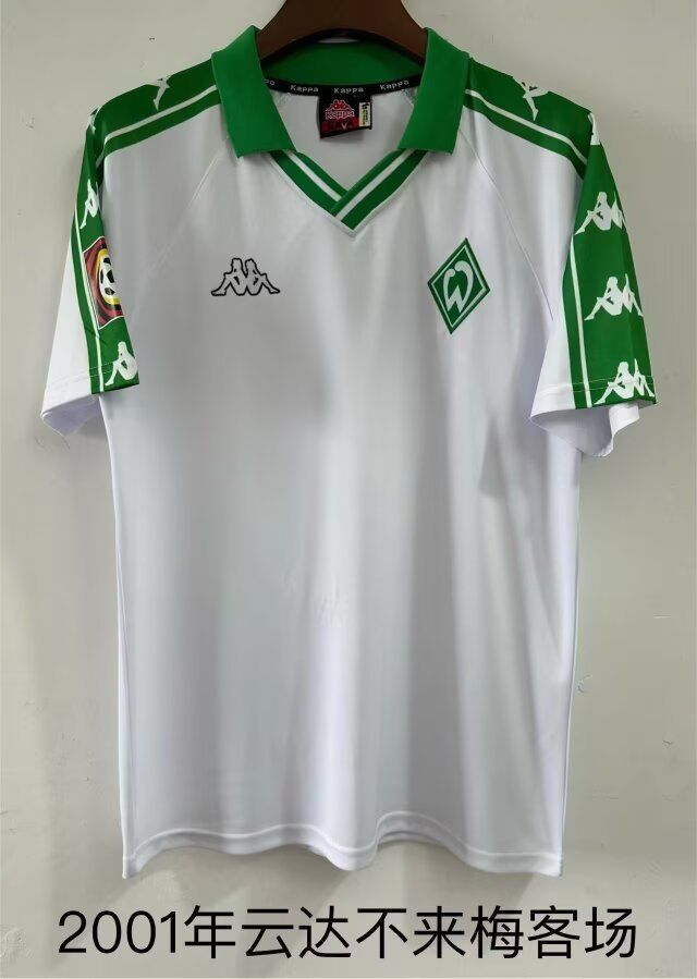 2001 Werder bremen away