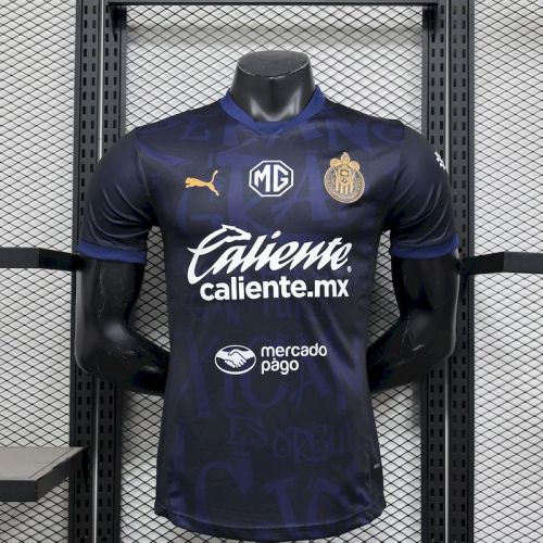 chivas 2024-25 third away player version(The player version is more slim fit, it is recommended to buy one size larger)