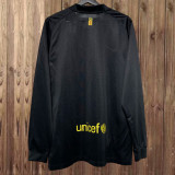 2011-12 Barcelona away retro long sleeve jersey
