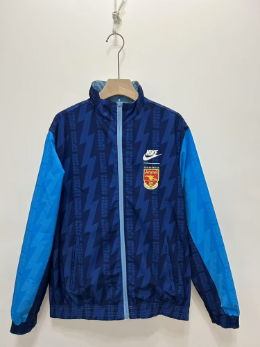 2025-26 arsenal blue reversible windbreaker