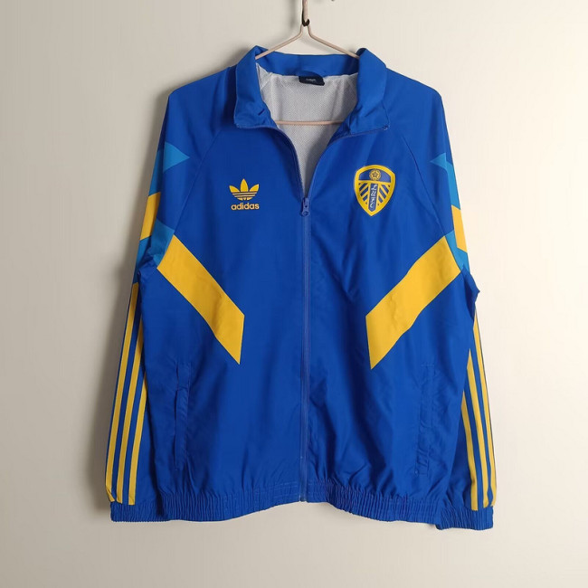 2025-26 Leeds United blue windbreaker