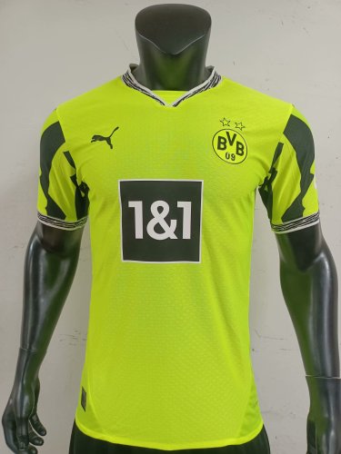 2025-26 Dortmund pre-match training uniform player version(The player version is more slim fit, it is recommended to buy one size larger)