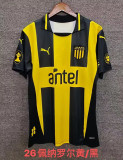 2025-26 Penarol home soccer jersey