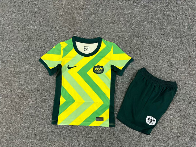 2025-26 Australia home kids kit