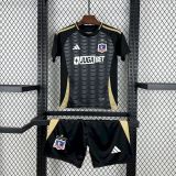 2025-26 Colo Colo away kids kit