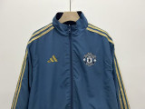 2025-26 Manchester United blue reversible windbreaker