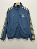 2025-26 Manchester United blue reversible windbreaker