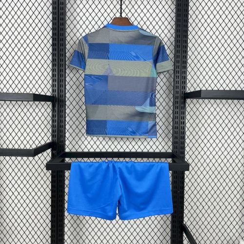 2025-26 Real Madrid Pre-match training suit Kids Kit