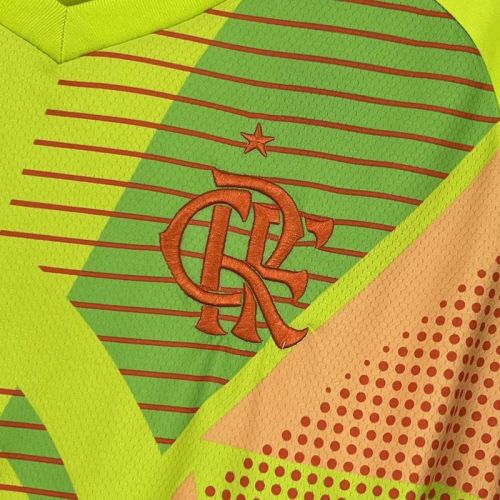 2025-26 Flamengo Yellow goalkeeper jersey