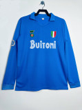 1987-88 Napoli home long sleeve retro jersey