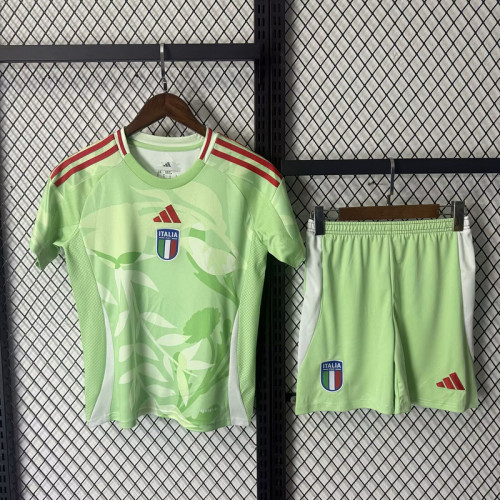 2025-26 Italy green kids kit