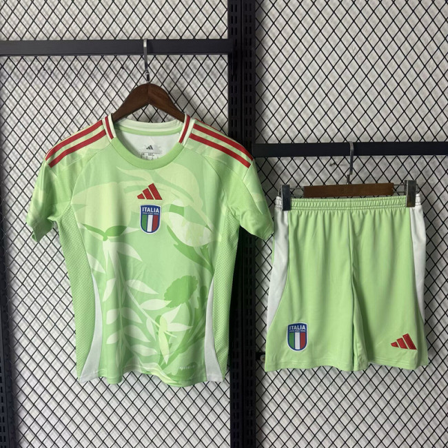 2025-26 Italy green kids kit
