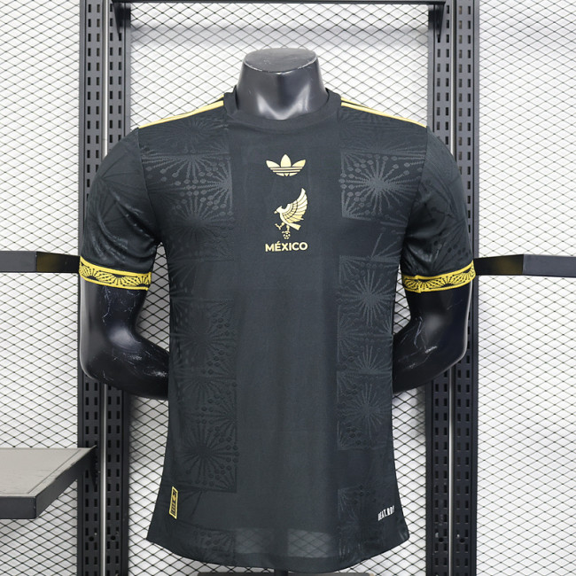 2025-26 Mexico black Special player version (The player version is more slim fit, it is recommended to buy one size larger)