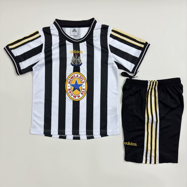 1997-99 Newcastle home retro kids kit