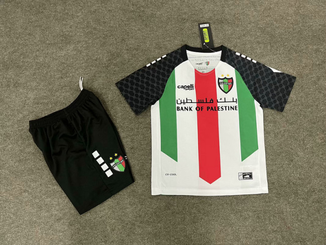2025-26 Palestino home kids kit