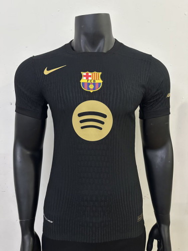 2025-26 Barcelona black special player version (The player version is more slim fit, it is recommended to buy one size larger)