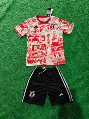 2025-26 Japan red and white special kids kit