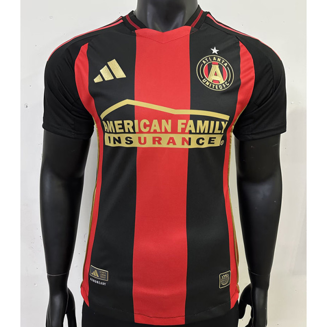 2025-26 Atlanta United Home Player version(The player version is more slim fit, it is recommended to buy one size larger)