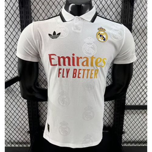 2025-26 Real Madrid white special player version jersey