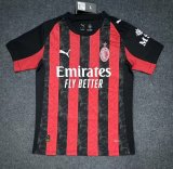 2025-26 AC Milan home soccer jersey