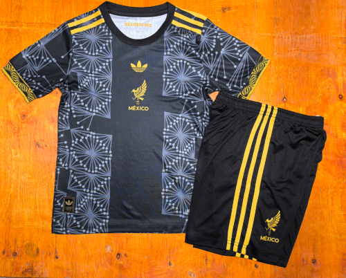 2025-26 Mexico black special kids kit