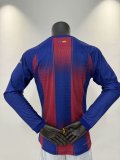 2025-26 Barcelona home long sleeve player version jersey