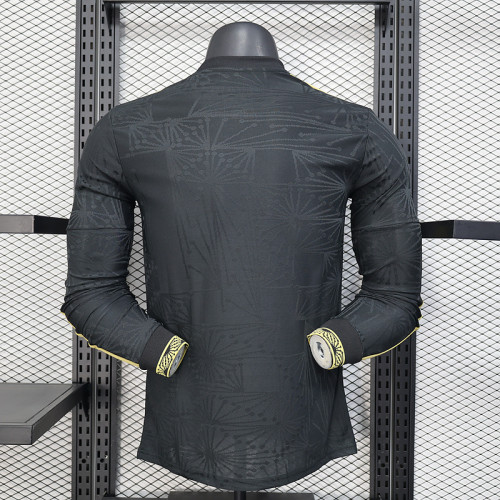 2025-26 Mexico black champion player version long sleeve jersey
