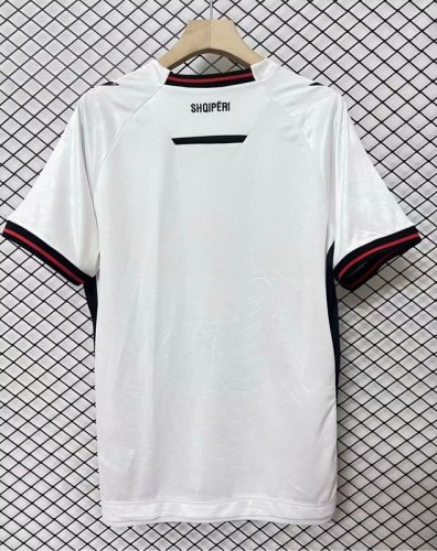 2025-26 Albania away white jersey