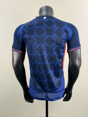 2025-26 Manchester United blue special player version jersey