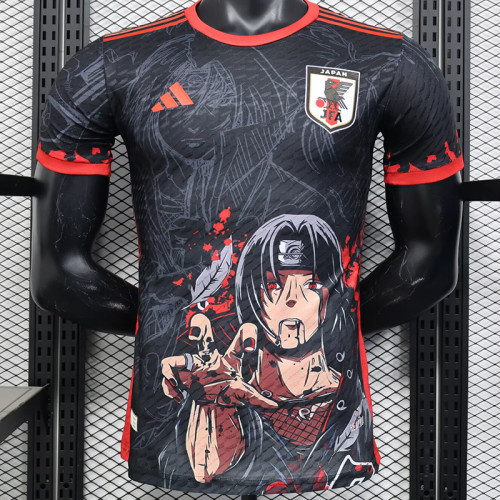 2025-26 Japan Black Special Edition (ferret) Player(The player version is more slim fit, it is recommended to buy one size larger)