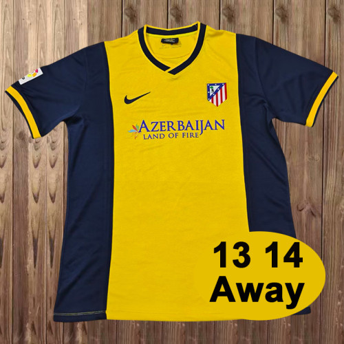 2013-14 Atletico Madrid away retro jersey