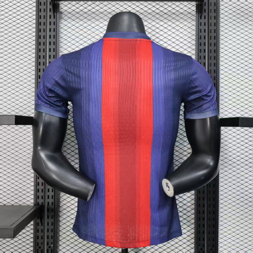 2025-26 Barcelona blue and red special playr version (The player version is more slim fit, it is recommended to buy one size larger)