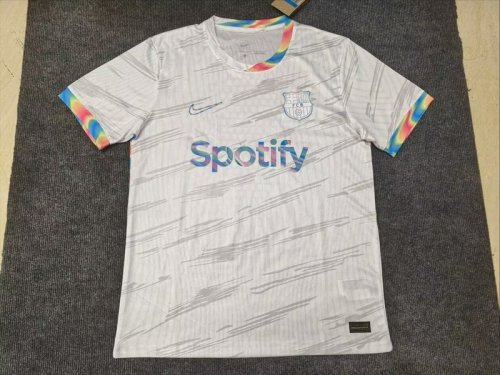 2025-26 Barcelona white special jersey