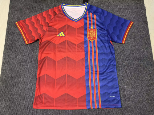 2025-26 Spain red soccer jersey