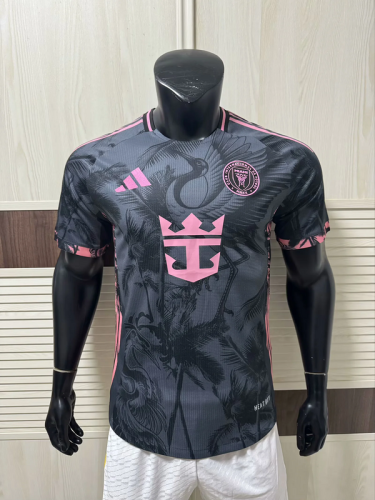 2025-26 Miami black Special Player Version(The player version is more slim fit, it is recommended to buy one size larger)