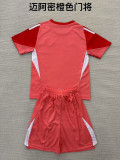 2025-26 Miami red goalkeeper kids kit