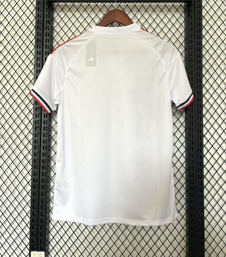 2025-26 Manchester United white and red Special edition jersey