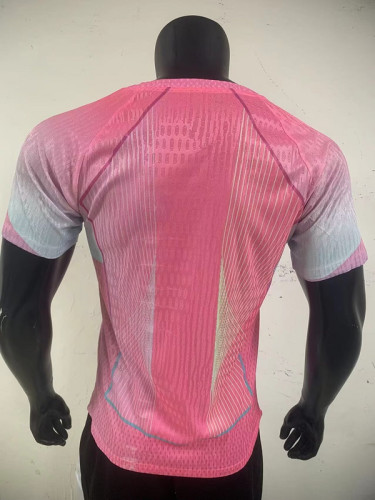 2025-26 Barcelona Pink special player version (The player version is more slim fit, it is recommended to buy one size larger)