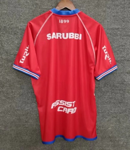 2025-26 Club Nacional red away soccer jersey