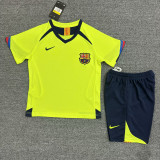 2005-06 Barcelona away retro kids kit